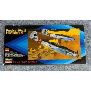Hasegawa Airplane Model 1:72  Focke-Wulf FW190D-9 New In Open Box